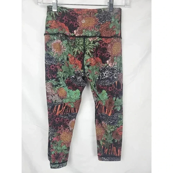 Lululemon Wunder Under High Rise Zen Garden Floral Size 4. NWOT. - Picture 2 of 7